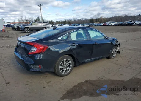 2017 Honda Civic Ex from USA, damaged, VIN 19XFC2F71HE206030